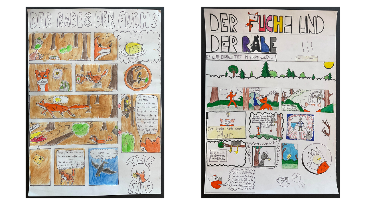 Comic Zeichnung Bandes dessines Jean de la fontaine4 Easy Resizecom